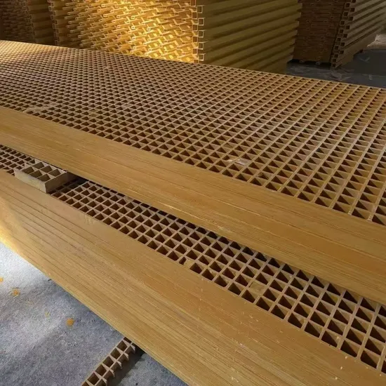 High-Strength Lightweight Molded FRP Grating Walkway