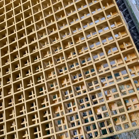 High-Strength Lightweight Molded FRP Grating Walkway