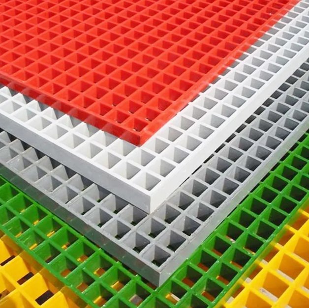 Molded FRP Grating for Deck & Trench Covers